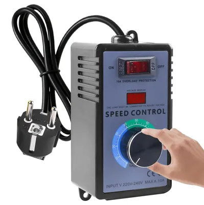 Drehzahlregler AC 220 V 10 A mit Überlastschutz