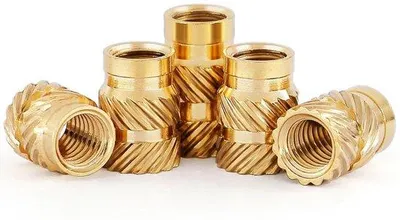 Obrázek produktu pro Sada různých soustružnických nástrojů z mosazi, M6 x 10 x 8, 50 kusů