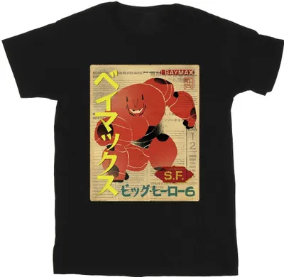 Produktbild von Disney - "Big Hero 6" T-Shirt für Herren BI16931 (5XL) (Schwarz)