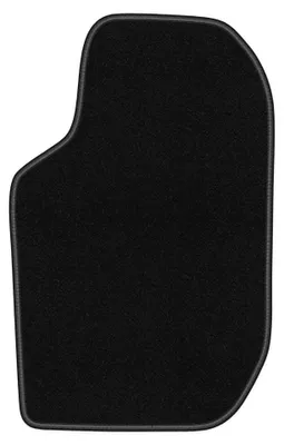 Image de Tapis conducteur en moquette pour Alfa Romeo 164 1988-1997 (berline) – 1 pièce, noir, sur mesure – Wielganizator BASIC