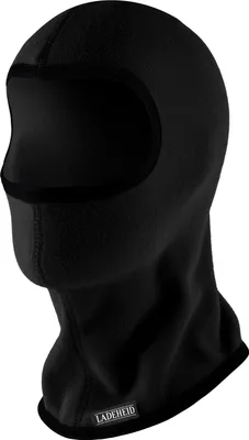 Produktbild von Ladeheid Kinder Jugend Mädchen Microfleece Sturmhaube Skimaske LA-203(Schwarz,One Size) .