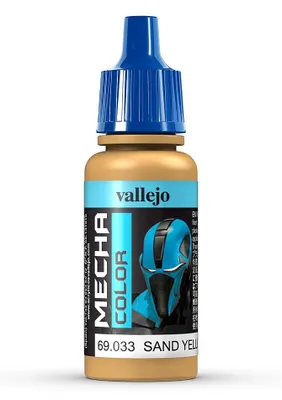 Produktbild von Vallejo 69.033, Sand, Gelb, Acrylfarbe, Flüssigkeit, 17 ml, 1 Stück(e)