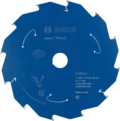 Produktbild von Kreissägeblatt für Akkusägen Expert for Wood, 120 x 1,7/1,2 x 20, 24 Zähne