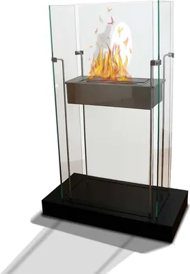Obrázok produktu pre Tecno Air System - ATLANTA - FLOORKAMIN - Schwarz