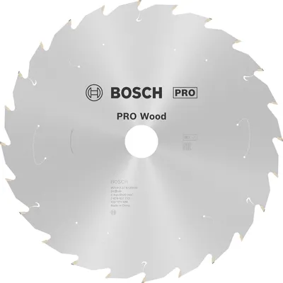 Productafbeelding van PRO Wood accuslijptandblad voor cirkelzaag, 254 x 2,2 x 30 mm, Z24
