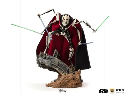Zdjęcie produktu dla Iron Studios Star Wars General Grievous Deluxe BDS Art Scale Statue 33 cm IS12783