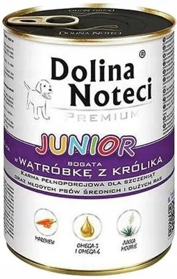 Image de Dolina Noteci Junior foie 400g lapin