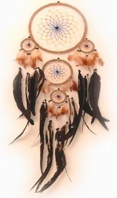 Zdjęcie produktu dla Dreamcatcher - łapacz snów z kolorową siatką Ø 22 cm