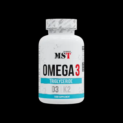 Produktbild von Omega 3 Triglyceride D3 + K2 120 softgels