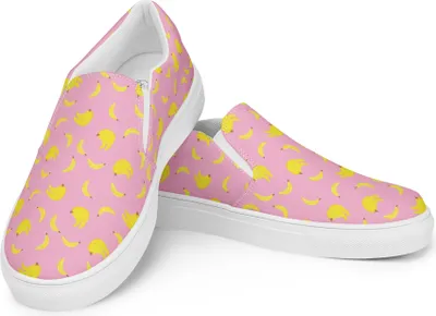 Produktbild von Mr. & Mrs. Panda Mokassins Bananen Staude Größe 39 - Rosa - Geschenk, Espadrilles, Loafer, Damen, Damenschuhe, Muster, Slipper