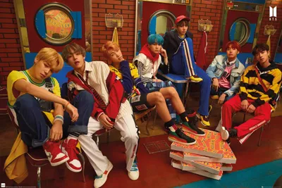Produktbild von Poster BTS Crew 91.5x61cm