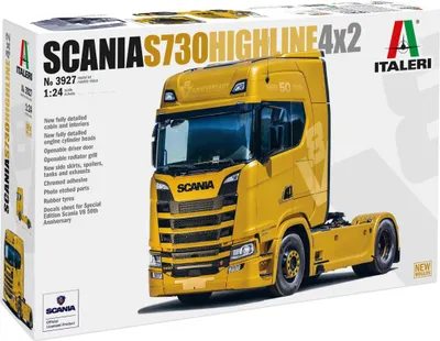 Produktbild von Italeri 3927 Scania S730 Highline 4x2 Truckmodell Bausatz 1 24