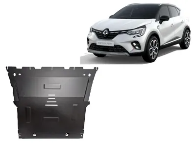 Obrázok produktu pre Ochrana motora proti podbehnutiu pre model Renault Captur