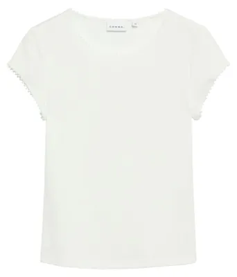 Produktbild von Comma Damen T-Shirt Weiß Größe 44