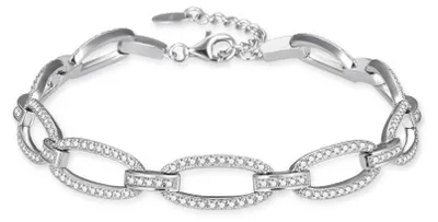 Immagine prodotto di Bracciale alla moda in argento con zirconi AGB779/21