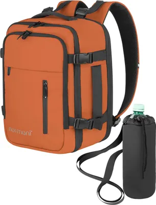 Produktbild von normani Erweiterbarer Handgepäck-Rucksack mit Flaschentasche