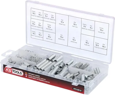 Image de KS Tools Assortiment de ressorts, 200 pièces