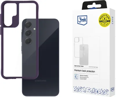 Produktbild von 3mk Schutzhülle Armor Case+ Cover für Samsung Galaxy A55 5G transparent Backcover