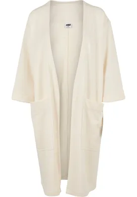 Produktbild von Urban Classics Ladies - Oversized Terry Cardigan sand - L