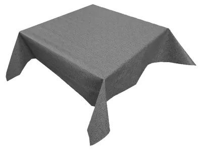 Imagen del producto de Mantel de hule estampado por metros - Gris Liso 43190-2