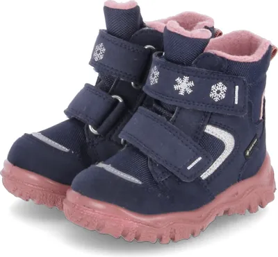 Produktbild von Superfit Husky Kinderschuhe Mädchen Stiefel wasserdicht Blau Freizeit