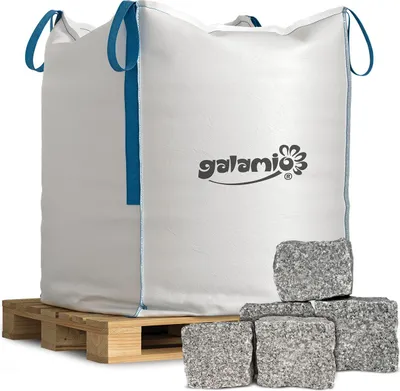 Produktbild von Galamio Granitpflaster 15/17 » gespalten « 1000kg BigBag