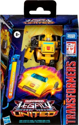 Obrázek produktu pro Hasbro Transformers: Legacy Deluxe Class Origin Bumblebee, 8 rok/roky, Plast, Černá, Žlutá