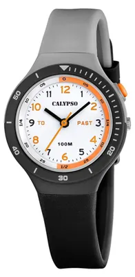 Produktbild von Calypso Kinderuhr Junge und Mädchen Analog aus Kautschuk Schwarz