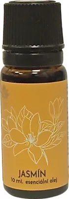 Produktbild von Reines Ätherisches Öl Jasmin, hochkonzentriert, mit Tropfer für Aromatherapie
