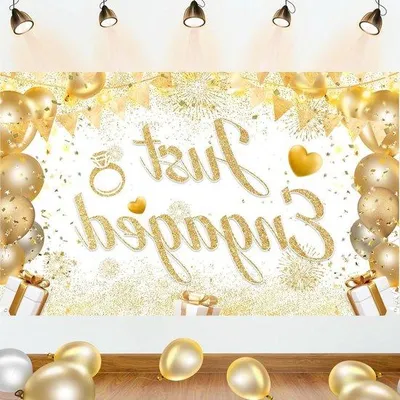 Immagine prodotto di Set decorativo per festa di benvenuto al neosposo - Sfondo bianco