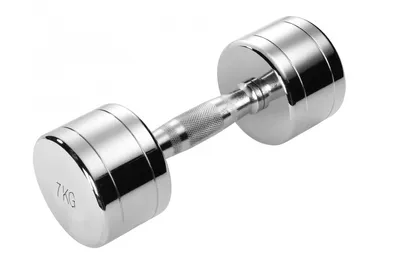 Produktbild von Trendy Chrom Hantel / Kurzhantel, 1,0 - 10,0 kg, Größe:7.0 kg