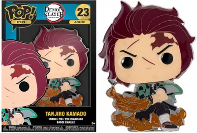 Image de FUNKO POP PIN ! Anime Demon Slayer Tanjiro Kamado #23