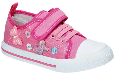 Produktbild von American Club TEN187, Mädchen Sneaker Klettverschluss Leder-Einlegesohle weißer Boden bequem, Fuchsia 30