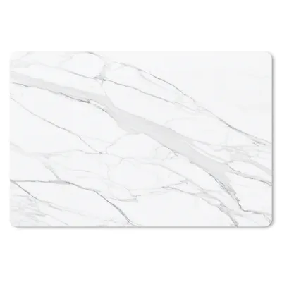 Produktbild von MuchoWow® Mauspad Mousepad Marmor - Weiß - Linie - Muster - Luxus - Marmoroptik 27x18 cm - Mousepads - Maus Mat - Pad - Mausunterlage - Büroartikel - Desk Matten