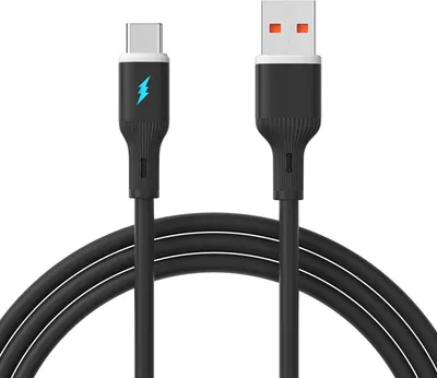 Produktbild von Kabel USB type C / USB A 1m AK-USB-62 Silikon