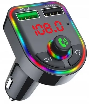 Obrázok produktu pre Verk Group Transmiter FM Bluetooth MP3 Rýchla USB Nabíjačka