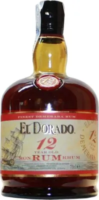 Produktbild von El Dorado 12 Years + Box 700ml 40% Vol.