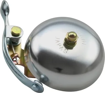 Produktbild von Fahrradklingel - Suzu Steel Band Mount - Poliertes Silber - Crane Bell