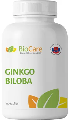 Obrázok produktu pre Ginkgo biloba - 60mg 110 tabliet