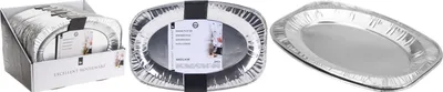 Produktbild von Excellent Houseware Aluminium Serveerschalen 35X23.5 Cm 2 Stuks