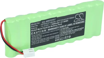 Produktbild von vhbw Akku kompatibel mit Roto ZRO RT2 SF G2, ZRO RT SF Rollladenantrieb Torantrieb Drehtorantrieb Garagentorantrieb (1800 mAh, 12 V, NiMH)