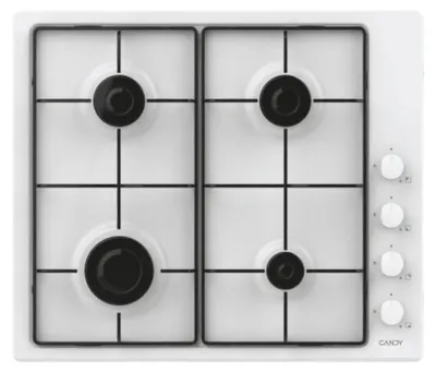 Immagine prodotto di Candy Idea CHW6LWW Piano Cottura da Incasso Gas 4 Fornelli Bianco