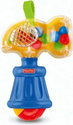 Produktbild von Fisher Price W0534 Meine erste Baby Rassel Beißring Hammer Lern Spielzeug