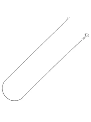 Produktbild von Miamar 1140274 Damen Kette Panzer 14 Karat (585) Weißgold 40 cm