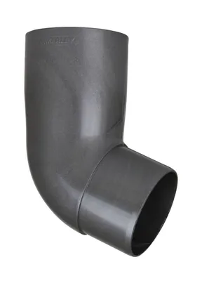 Produktbild von Marley Rohrbogen DN 75, 67°, anthrazit metallic