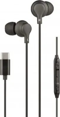 Image de Écouteurs intra-auriculaires daewoo dw2015/ avec microphone/ usb c-type/ noir