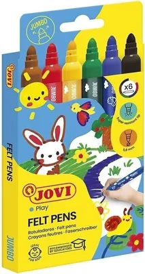 Zdjęcie produktu dla Jovi Jumbo Markers Wkład do pióra 6 szt.