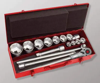 Immagine prodotto di STUBAI Set di chiavi a bussola Premium 3/4, 16 pezzi 3/4' 16 pezzi.