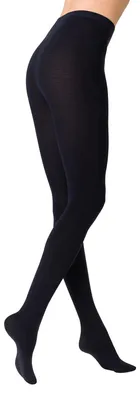 Productafbeelding van KUNERT dameskousen, model Sensual Merino, zacht, marineblauw, maat 42/44