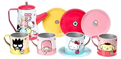 Produktbild von Micki Hello Kitty Teeset - Spielzeug Teeservice für Kinder